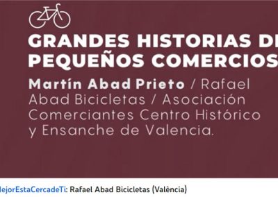 Mejorar la movilidad con Rafael Abad Bicicletas